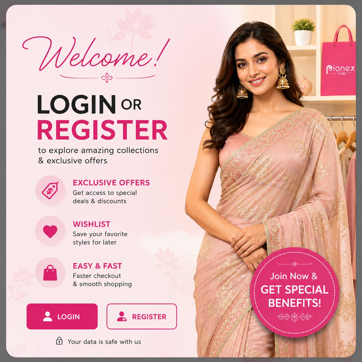 Login Register Popup