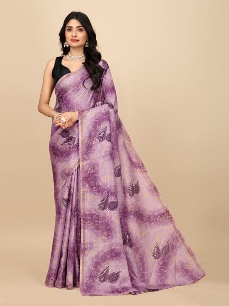 Elegant Checkered Manipuri Jute Silk Saree in Vibrant Magenta, Ready to Wear Ready To Wear Sarees