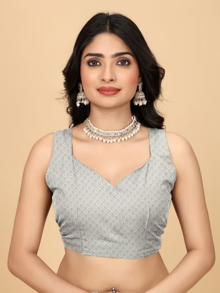Ready To Wear Georgette Silver Zari Line Maroon Saree Designer Sarees
