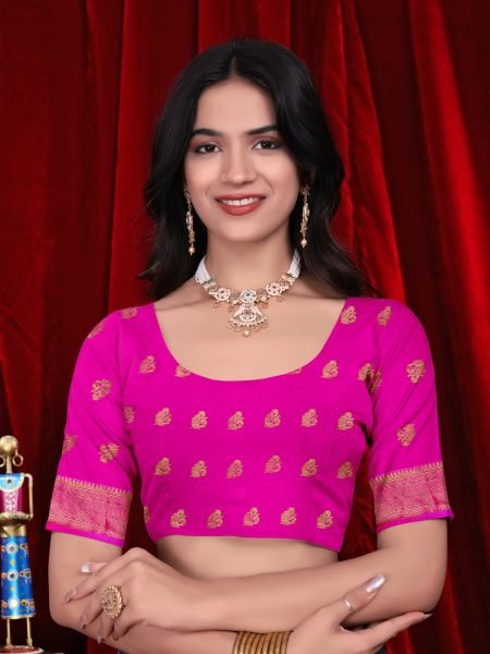 Ready to Wear Jacquard Pure Silk Saree Ready To Wear Sarees