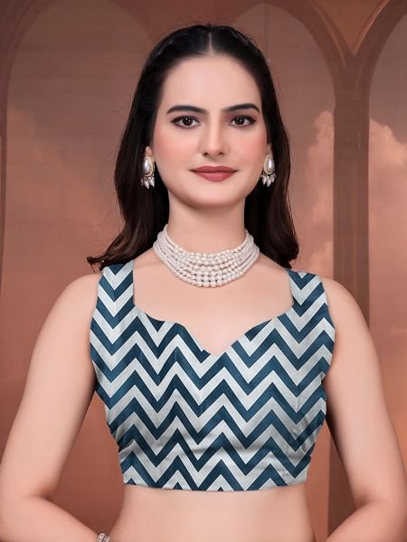 Ready to Wear Silk Crepe Floral Print Saree with Unstitched Blouse for Party Wear Ready To Wear Sarees